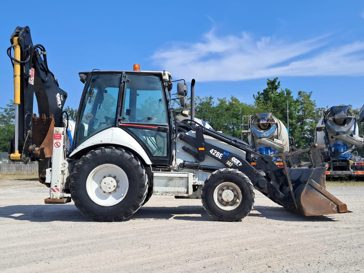 Rovokopač-utovarivač CATERPILLAR 428E: slika Rovokopač-utovarivač CATERPILLAR 428E