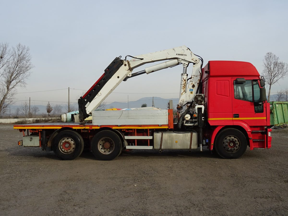 IVECO EUROSTAR 240E42 BONFIGLIOLI P30500XL - Kamion s otvorenim sandukom, Kamion s kranom: slika IVECO EUROSTAR 240E42 BONFIGLIOLI P30500XL - Kamion s otvorenim sandukom, Kamion s kranom IVECO EUROSTAR 240E42 BONFIGLIOLI P30500XL - Kamion s otvorenim sandukom, Kamion s kranom: slika IVECO EUROSTAR 240E42 BONFIGLIOLI P30500XL - Kamion s otvorenim sandukom, Kamion s kranom