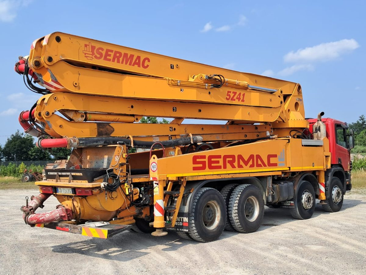 Scania P 114 380 SERMAC 5Z41 - Beton pumpa: slika Scania P 114 380 SERMAC 5Z41 - Beton pumpa Scania P 114 380 SERMAC 5Z41 - Beton pumpa: slika Scania P 114 380 SERMAC 5Z41 - Beton pumpa
