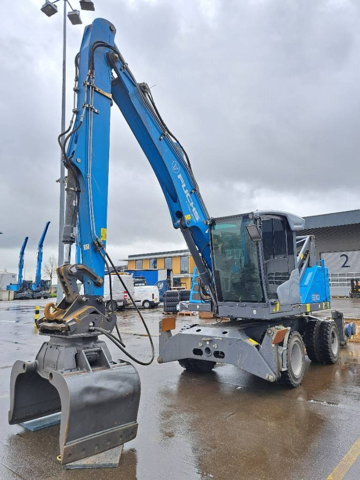 Fuchs MHL310F + Grapple - Stroj za rukovanje otpadom: slika Fuchs MHL310F + Grapple - Stroj za rukovanje otpadom Fuchs MHL310F + Grapple - Stroj za rukovanje otpadom: slika Fuchs MHL310F + Grapple - Stroj za rukovanje otpadom