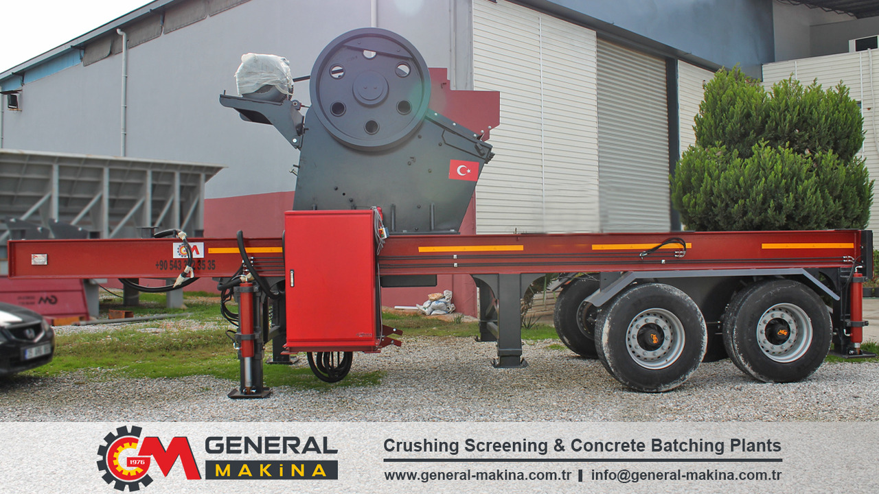GENERAL MAKİNA Semi Mobile Crushing Plant - Čeljusna drobilica: slika GENERAL MAKİNA Semi Mobile Crushing Plant - Čeljusna drobilica GENERAL MAKİNA Semi Mobile Crushing Plant - Čeljusna drobilica: slika GENERAL MAKİNA Semi Mobile Crushing Plant - Čeljusna drobilica