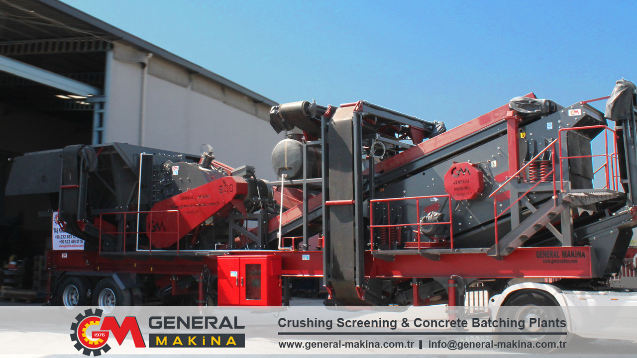 General Makina 800 Series Mobile Impact Crusher Plant - Udarna drobilica: slika General Makina 800 Series Mobile Impact Crusher Plant - Udarna drobilica General Makina 800 Series Mobile Impact Crusher Plant - Udarna drobilica: slika General Makina 800 Series Mobile Impact Crusher Plant - Udarna drobilica