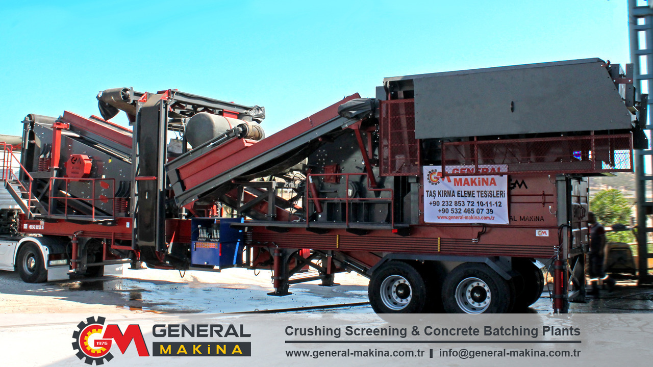 General Makina 800 Series Mobile Impact Crusher Plant - Udarna drobilica: slika General Makina 800 Series Mobile Impact Crusher Plant - Udarna drobilica General Makina 800 Series Mobile Impact Crusher Plant - Udarna drobilica: slika General Makina 800 Series Mobile Impact Crusher Plant - Udarna drobilica