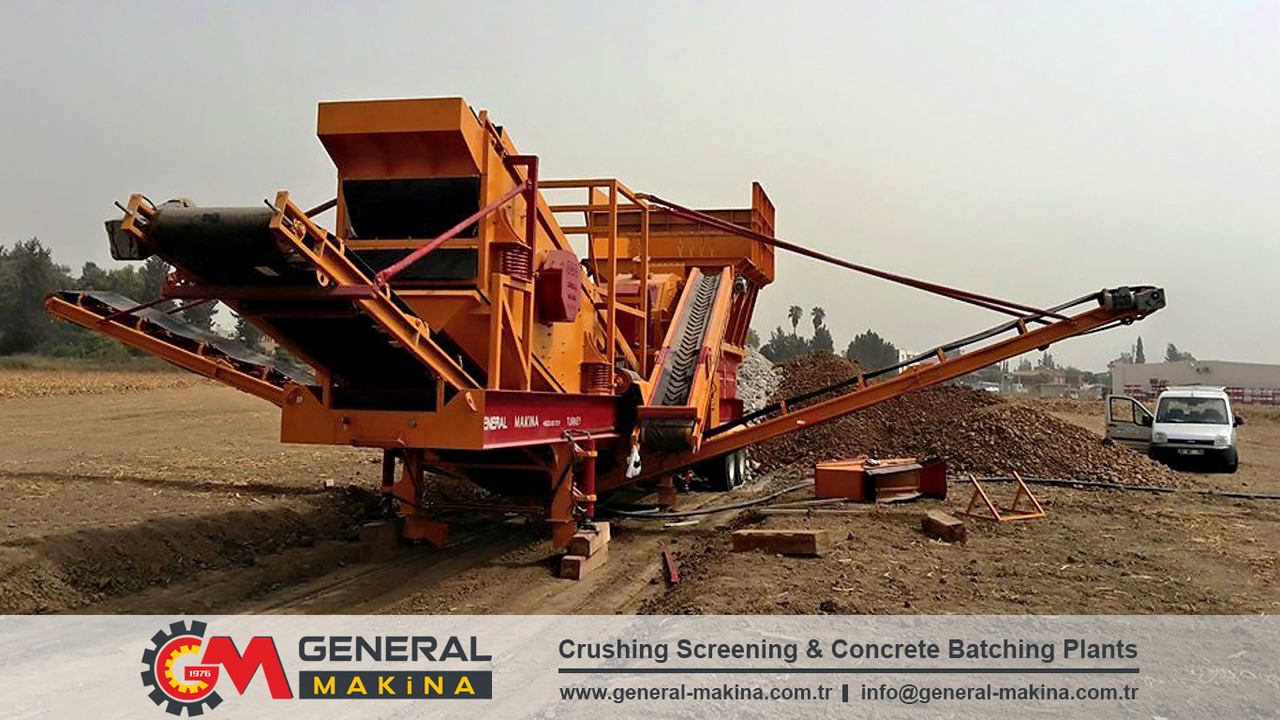 General Makina 800 Series Mobile Impact Crusher Plant - Udarna drobilica: slika General Makina 800 Series Mobile Impact Crusher Plant - Udarna drobilica General Makina 800 Series Mobile Impact Crusher Plant - Udarna drobilica: slika General Makina 800 Series Mobile Impact Crusher Plant - Udarna drobilica