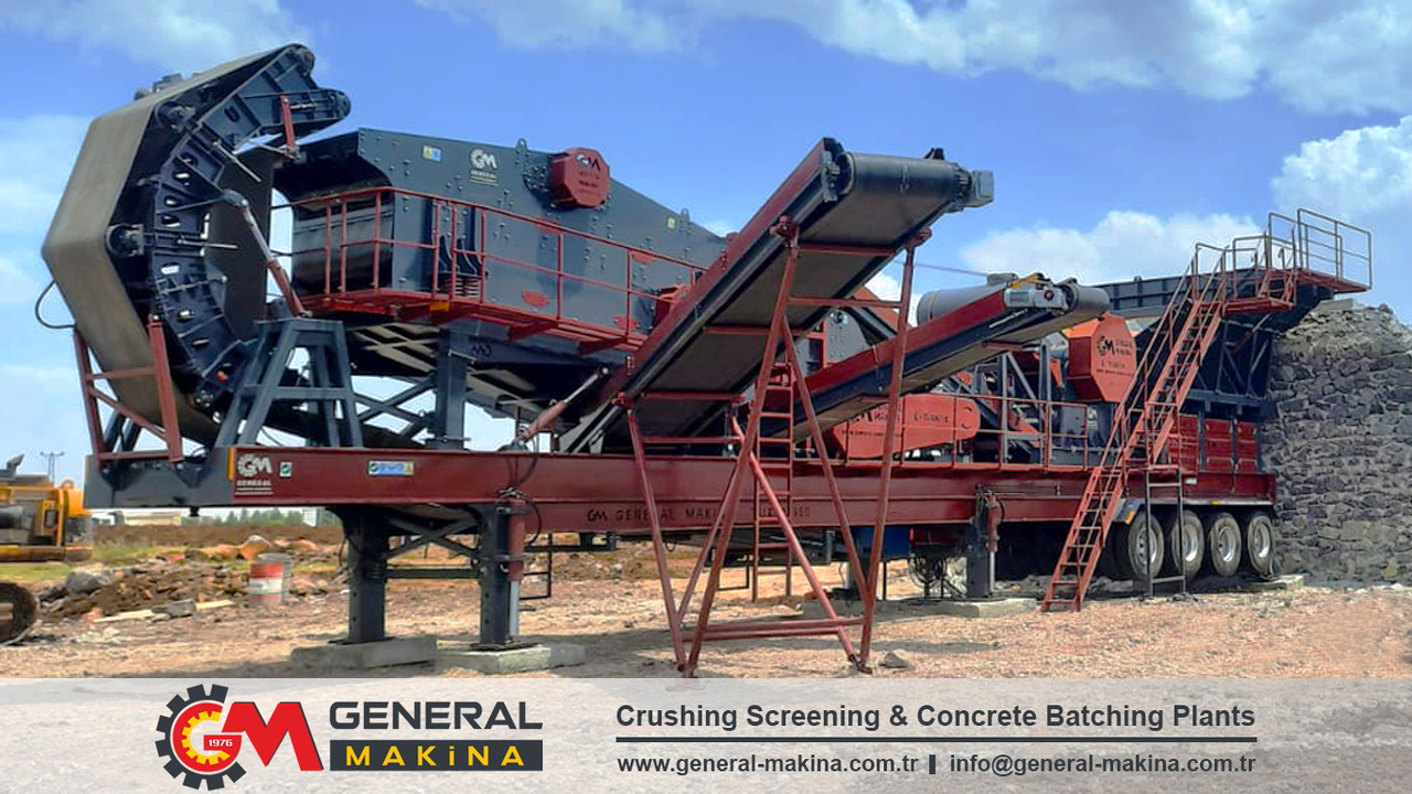Novi Mobilna drobilica General Makina 950 Series Mobile Stone Crushing Plant: slika Novi Mobilna drobilica General Makina 950 Series Mobile Stone Crushing Plant Novi Mobilna drobilica General Makina 950 Series Mobile Stone Crushing Plant: slika Novi Mobilna drobilica General Makina 950 Series Mobile Stone Crushing Plant