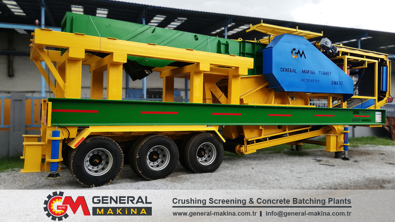 Novi Rudarski strojevi General Makina Crusher and Screener Sale From Manufacturer: slika Novi Rudarski strojevi General Makina Crusher and Screener Sale From Manufacturer