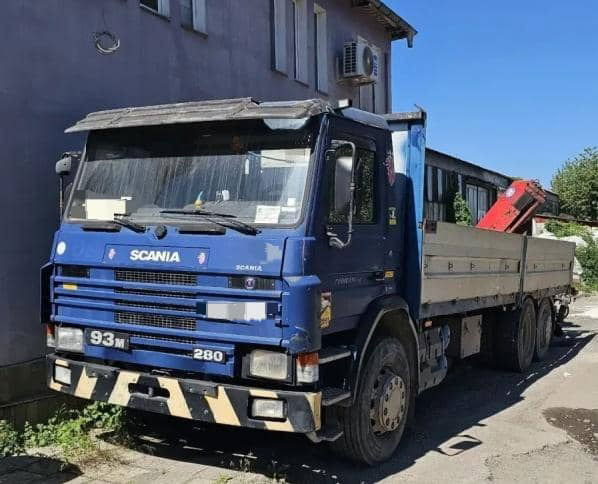 Scania 93 Carne - Kamion s kranom: slika Scania 93 Carne - Kamion s kranom Scania 93 Carne - Kamion s kranom: slika Scania 93 Carne - Kamion s kranom