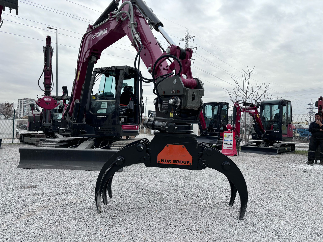 Novi Grajfer za Bager NEW TIMBER GRAPPLE - NG ATTACHMENTS: slika Novi Grajfer za Bager NEW TIMBER GRAPPLE - NG ATTACHMENTS