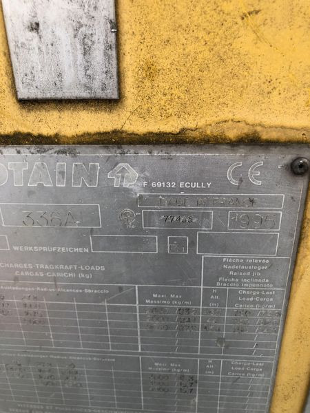 Potain GTMR 336 A - Brzomontažna dizalica: slika Potain GTMR 336 A - Brzomontažna dizalica Potain GTMR 336 A - Brzomontažna dizalica: slika Potain GTMR 336 A - Brzomontažna dizalica