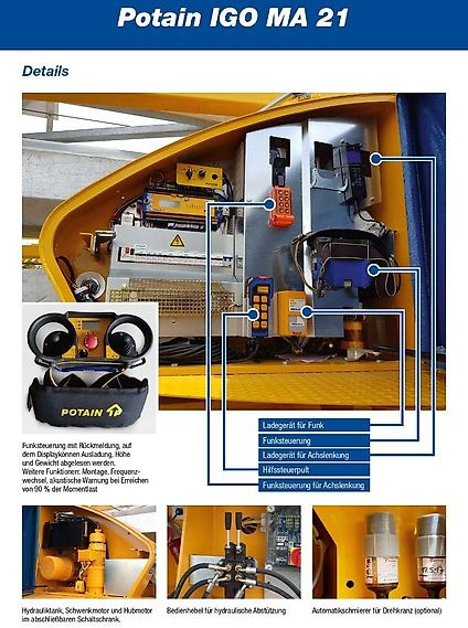 Potain IGO MA 21 - Brzomontažna dizalica: slika Potain IGO MA 21 - Brzomontažna dizalica Potain IGO MA 21 - Brzomontažna dizalica: slika Potain IGO MA 21 - Brzomontažna dizalica