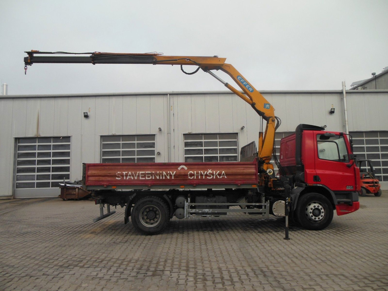 Novi Kiper, Kamion s kranom DAF CF 65.240,KRAN EFFER 110/2S,MANUELL,BLATT,1 HAND: slika Novi Kiper, Kamion s kranom DAF CF 65.240,KRAN EFFER 110/2S,MANUELL,BLATT,1 HAND