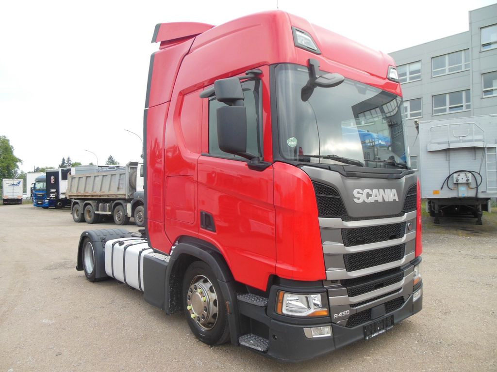 Scania R450 LOWDECK, RETARDER, STANDKLIMA, VOLL LUFT - Tegljač: slika Scania R450 LOWDECK, RETARDER, STANDKLIMA, VOLL LUFT - Tegljač Scania R450 LOWDECK, RETARDER, STANDKLIMA, VOLL LUFT - Tegljač: slika Scania R450 LOWDECK, RETARDER, STANDKLIMA, VOLL LUFT - Tegljač