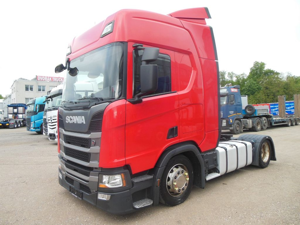 Scania R450 LOWDECK, RETARDER, STANDKLIMA, VOLL LUFT - Tegljač: slika Scania R450 LOWDECK, RETARDER, STANDKLIMA, VOLL LUFT - Tegljač Scania R450 LOWDECK, RETARDER, STANDKLIMA, VOLL LUFT - Tegljač: slika Scania R450 LOWDECK, RETARDER, STANDKLIMA, VOLL LUFT - Tegljač