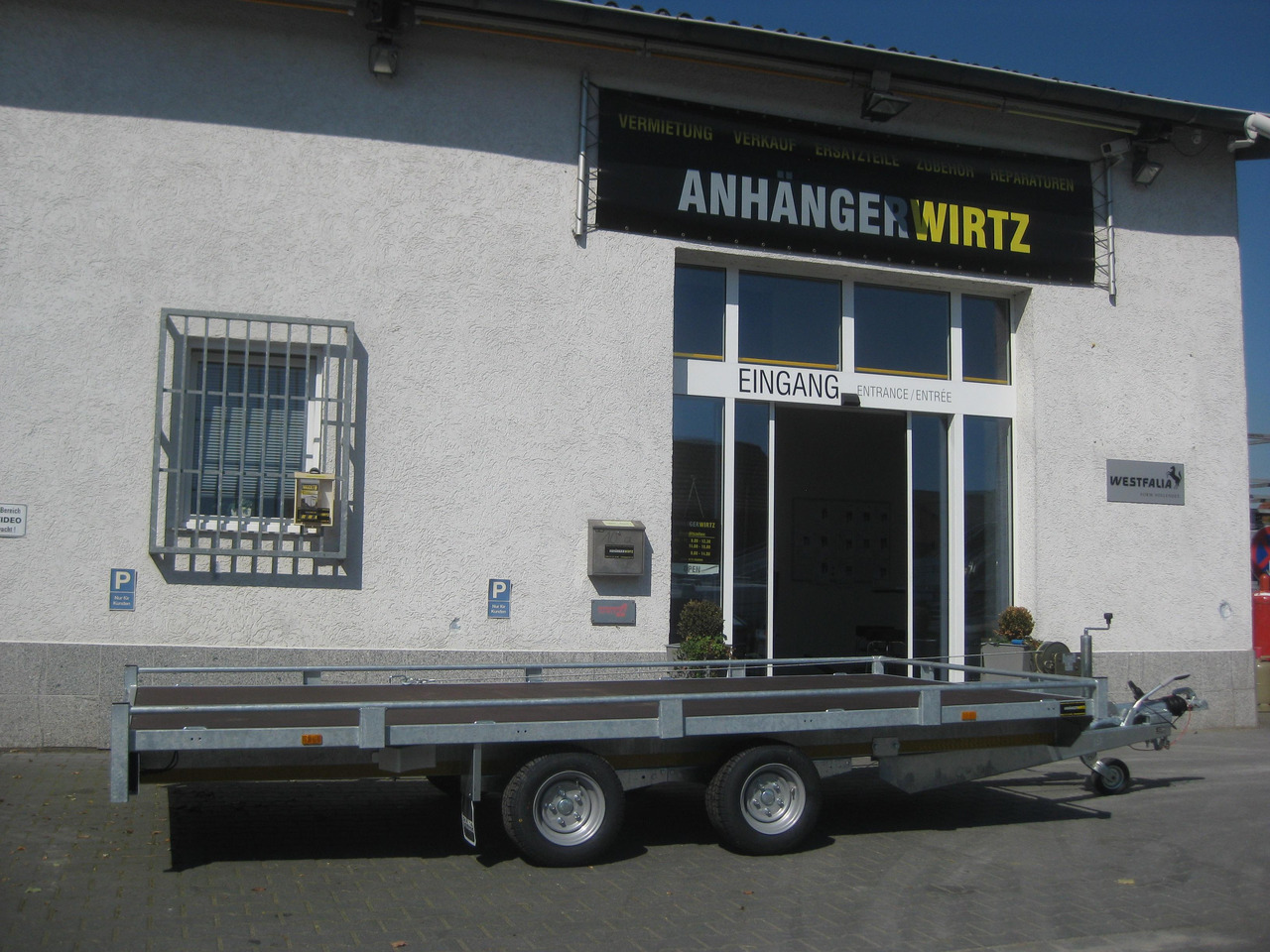 Auto Transporter 406x200cm Reling Winde Rampen Lfh 56cm 10" (XL) 2700kg Top Deal Aktion - Prikolica za prijevoz automobila: slika Auto Transporter 406x200cm Reling Winde Rampen Lfh 56cm 10" (XL) 2700kg Top Deal Aktion - Prikolica za prijevoz automobila Auto Transporter 406x200cm Reling Winde Rampen Lfh 56cm 10" (XL) 2700kg Top Deal Aktion - Prikolica za prijevoz automobila: slika Auto Transporter 406x200cm Reling Winde Rampen Lfh 56cm 10" (XL) 2700kg Top Deal Aktion - Prikolica za prijevoz automobila