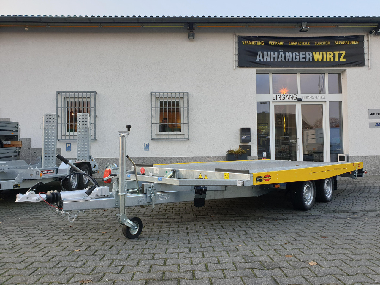 Böckmann AH 4320/35 430x208cm easyload ankipbar Aluboden 3500kg - Prikolica za prijevoz automobila: slika Böckmann AH 4320/35 430x208cm easyload ankipbar Aluboden 3500kg - Prikolica za prijevoz automobila Böckmann AH 4320/35 430x208cm easyload ankipbar Aluboden 3500kg - Prikolica za prijevoz automobila: slika Böckmann AH 4320/35 430x208cm easyload ankipbar Aluboden 3500kg - Prikolica za prijevoz automobila