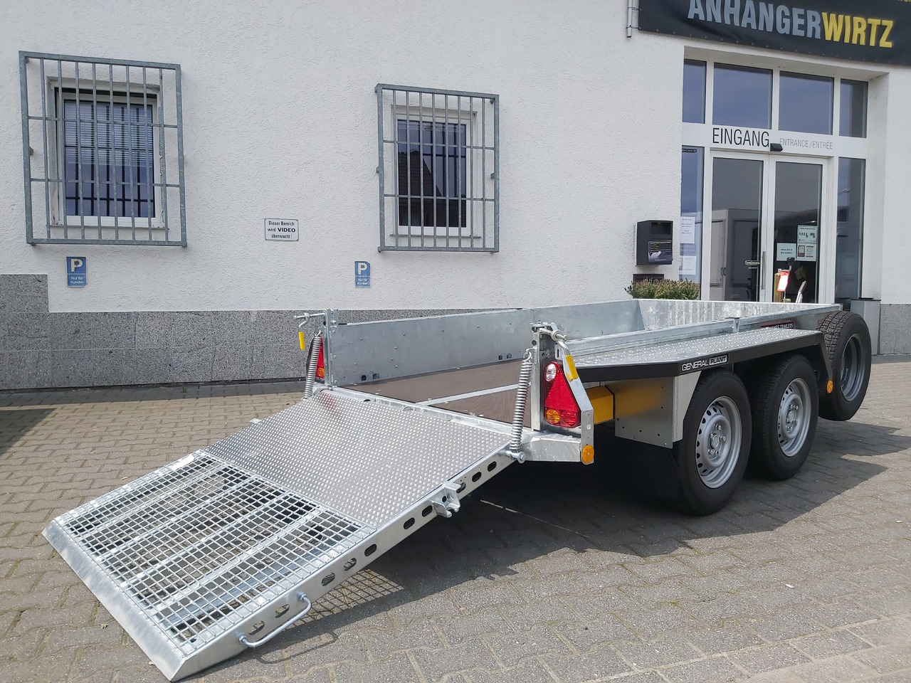 Brian James General Plant 260x130x25cm Halbgitter Auffahrklappe 150cm Reserverad (S) 2700kg - Prikolica za radne strojeve: slika Brian James General Plant 260x130x25cm Halbgitter Auffahrklappe 150cm Reserverad (S) 2700kg - Prikolica za radne strojeve Brian James General Plant 260x130x25cm Halbgitter Auffahrklappe 150cm Reserverad (S) 2700kg - Prikolica za radne strojeve: slika Brian James General Plant 260x130x25cm Halbgitter Auffahrklappe 150cm Reserverad (S) 2700kg - Prikolica za radne strojeve