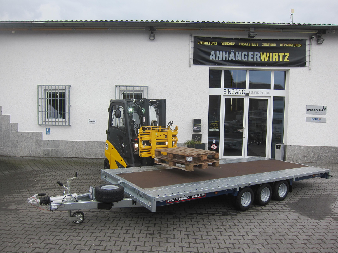 Brian James Trailer CarGO Connect 500x225cm Plateau Tridem 10" 3500kg 22 - Prikolica plato/ Otvoreni sanduk: slika Brian James Trailer CarGO Connect 500x225cm Plateau Tridem 10" 3500kg 22 - Prikolica plato/ Otvoreni sanduk Brian James Trailer CarGO Connect 500x225cm Plateau Tridem 10" 3500kg 22 - Prikolica plato/ Otvoreni sanduk: slika Brian James Trailer CarGO Connect 500x225cm Plateau Tridem 10" 3500kg 22 - Prikolica plato/ Otvoreni sanduk