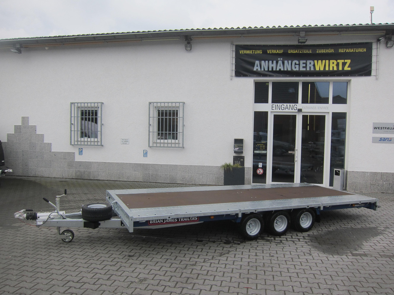 Brian James Trailer CarGO Connect 500x225cm Plateau Tridem 10" 3500kg 22 - Prikolica plato/ Otvoreni sanduk: slika Brian James Trailer CarGO Connect 500x225cm Plateau Tridem 10" 3500kg 22 - Prikolica plato/ Otvoreni sanduk Brian James Trailer CarGO Connect 500x225cm Plateau Tridem 10" 3500kg 22 - Prikolica plato/ Otvoreni sanduk: slika Brian James Trailer CarGO Connect 500x225cm Plateau Tridem 10" 3500kg 22 - Prikolica plato/ Otvoreni sanduk