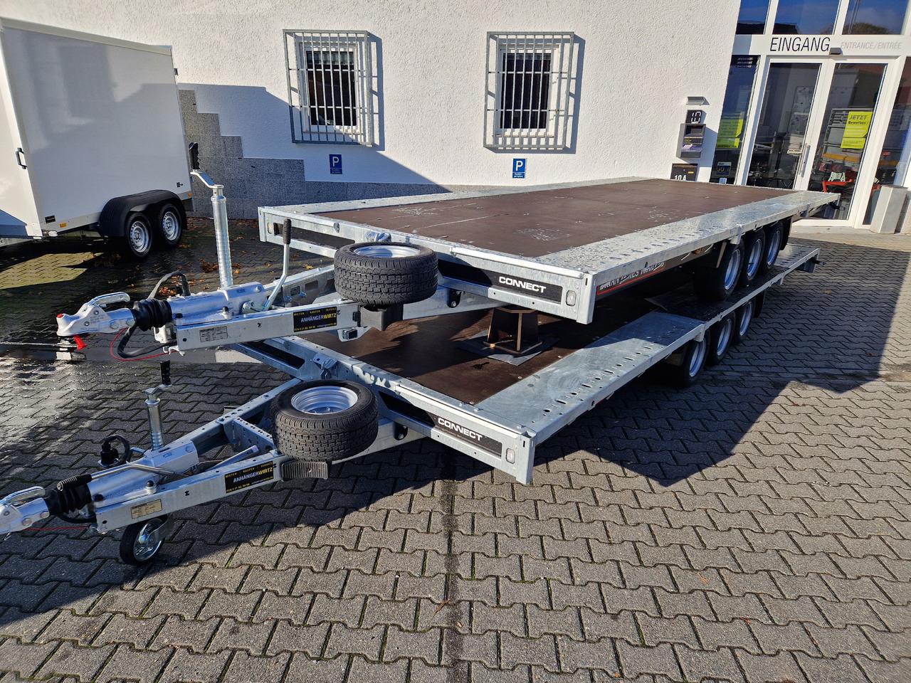 Brian James Trailer Connect 550x229cm blackline Plattform Tridem 10" 3500kg (XXL) - Prikolica plato/ Otvoreni sanduk: slika Brian James Trailer Connect 550x229cm blackline Plattform Tridem 10" 3500kg (XXL) - Prikolica plato/ Otvoreni sanduk Brian James Trailer Connect 550x229cm blackline Plattform Tridem 10" 3500kg (XXL) - Prikolica plato/ Otvoreni sanduk: slika Brian James Trailer Connect 550x229cm blackline Plattform Tridem 10" 3500kg (XXL) - Prikolica plato/ Otvoreni sanduk