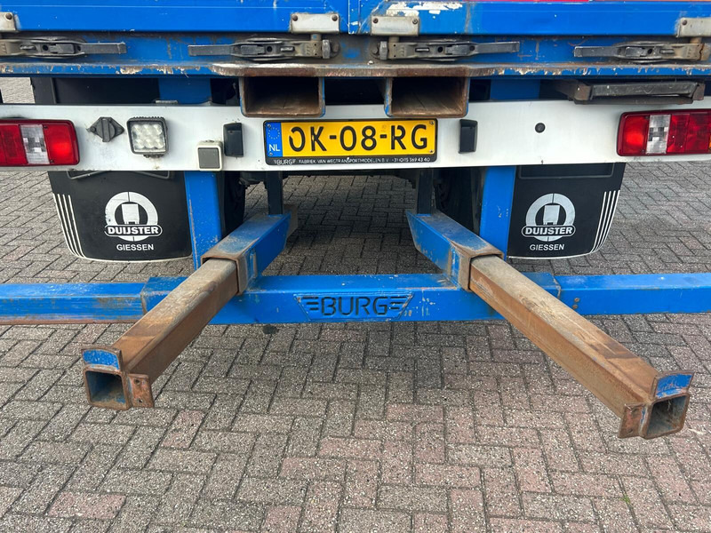 Poluprikolica s ceradom Burg Forklift Connector Lift-axle Steering axle BPW: slika Poluprikolica s ceradom Burg Forklift Connector Lift-axle Steering axle BPW