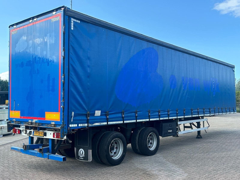 Poluprikolica s ceradom Burg Forklift Connector Lift-axle Steering axle BPW: slika Poluprikolica s ceradom Burg Forklift Connector Lift-axle Steering axle BPW