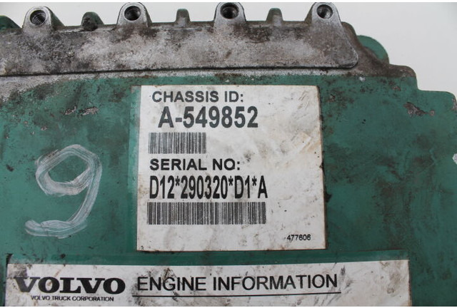 Volvo A-549852 - Upravljačka jedinica (ECU): slika Volvo A-549852 - Upravljačka jedinica (ECU) Volvo A-549852 - Upravljačka jedinica (ECU): slika Volvo A-549852 - Upravljačka jedinica (ECU)