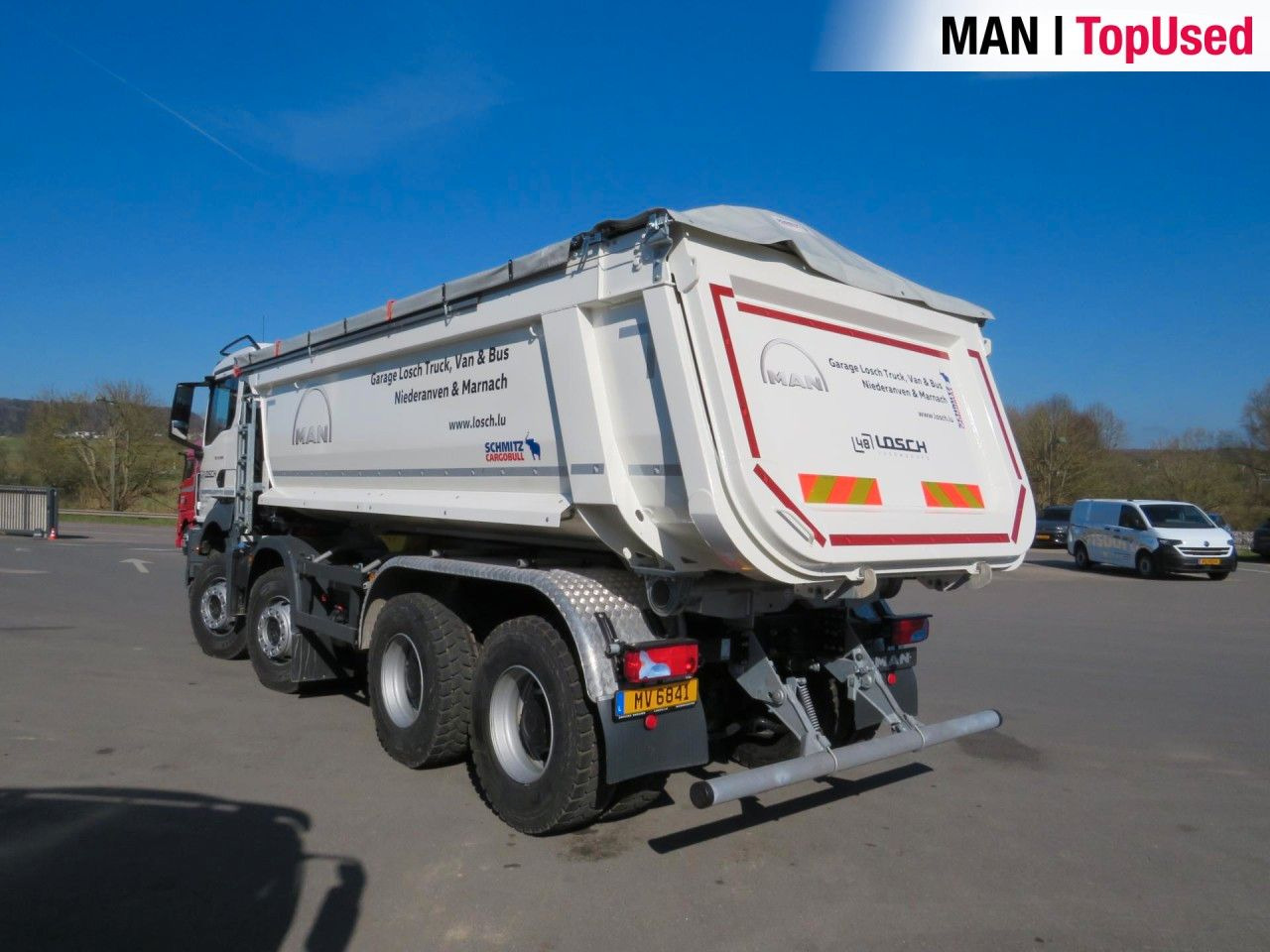 MAN TGS 41.480 8x4 BB CH Schmitz Muldenkipper - Utovarivač s proklizavajućim upravljanjem: slika MAN TGS 41.480 8x4 BB CH Schmitz Muldenkipper - Utovarivač s proklizavajućim upravljanjem MAN TGS 41.480 8x4 BB CH Schmitz Muldenkipper - Utovarivač s proklizavajućim upravljanjem: slika MAN TGS 41.480 8x4 BB CH Schmitz Muldenkipper - Utovarivač s proklizavajućim upravljanjem