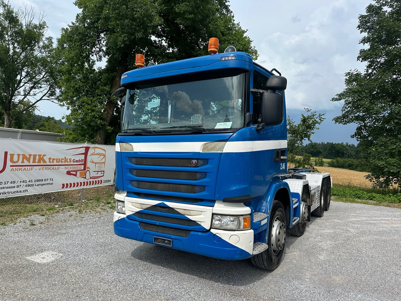 SCANIA G450 8x4 Abrollkipper - Kamion s kukastom dizalicom: slika SCANIA G450 8x4 Abrollkipper - Kamion s kukastom dizalicom SCANIA G450 8x4 Abrollkipper - Kamion s kukastom dizalicom: slika SCANIA G450 8x4 Abrollkipper - Kamion s kukastom dizalicom