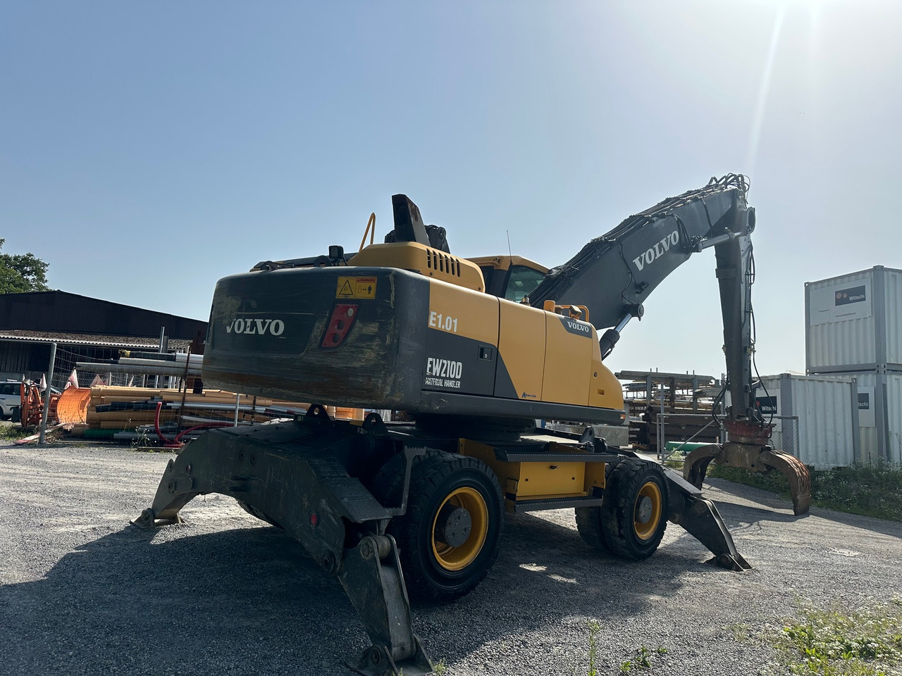 VOLVO EW210D Greifer - Bager: slika VOLVO EW210D Greifer - Bager VOLVO EW210D Greifer - Bager: slika VOLVO EW210D Greifer - Bager