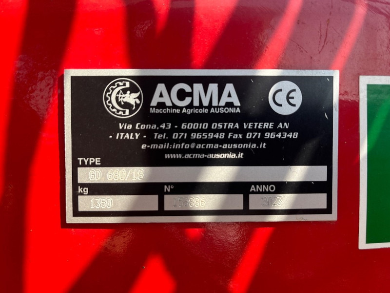 Acma GD 680/18 - Prevrtač sijena/ Grabulje: slika Acma GD 680/18 - Prevrtač sijena/ Grabulje Acma GD 680/18 - Prevrtač sijena/ Grabulje: slika Acma GD 680/18 - Prevrtač sijena/ Grabulje
