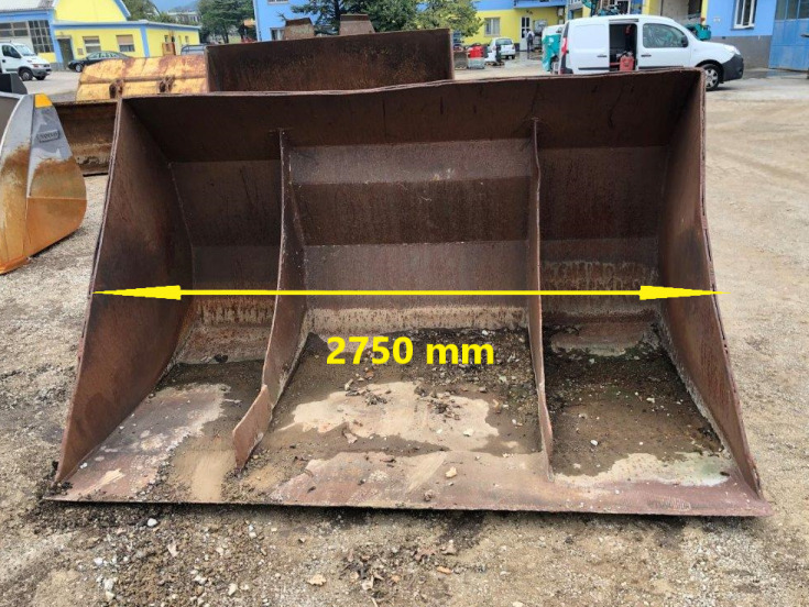 2750 mm Volvo - Utovarna korpa za Utovarivač: slika 2750 mm Volvo - Utovarna korpa za Utovarivač 2750 mm Volvo - Utovarna korpa za Utovarivač: slika 2750 mm Volvo - Utovarna korpa za Utovarivač