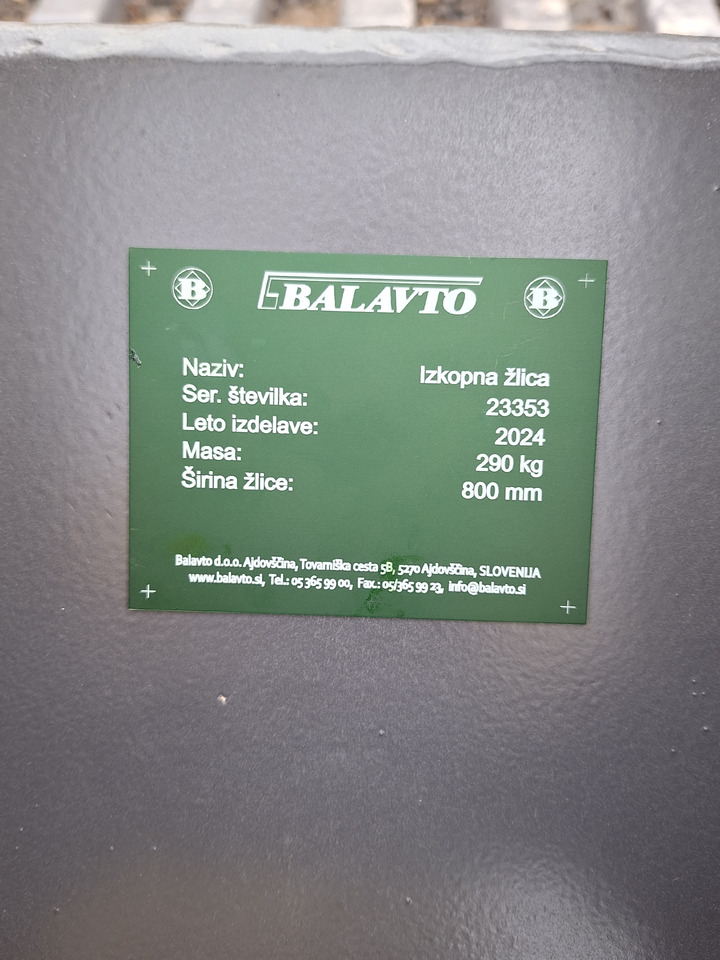 BALAVTO Digging bucket 800 mm For (Category) - Korpa za bager: slika BALAVTO Digging bucket 800 mm For (Category) - Korpa za bager BALAVTO Digging bucket 800 mm For (Category) - Korpa za bager: slika BALAVTO Digging bucket 800 mm For (Category) - Korpa za bager