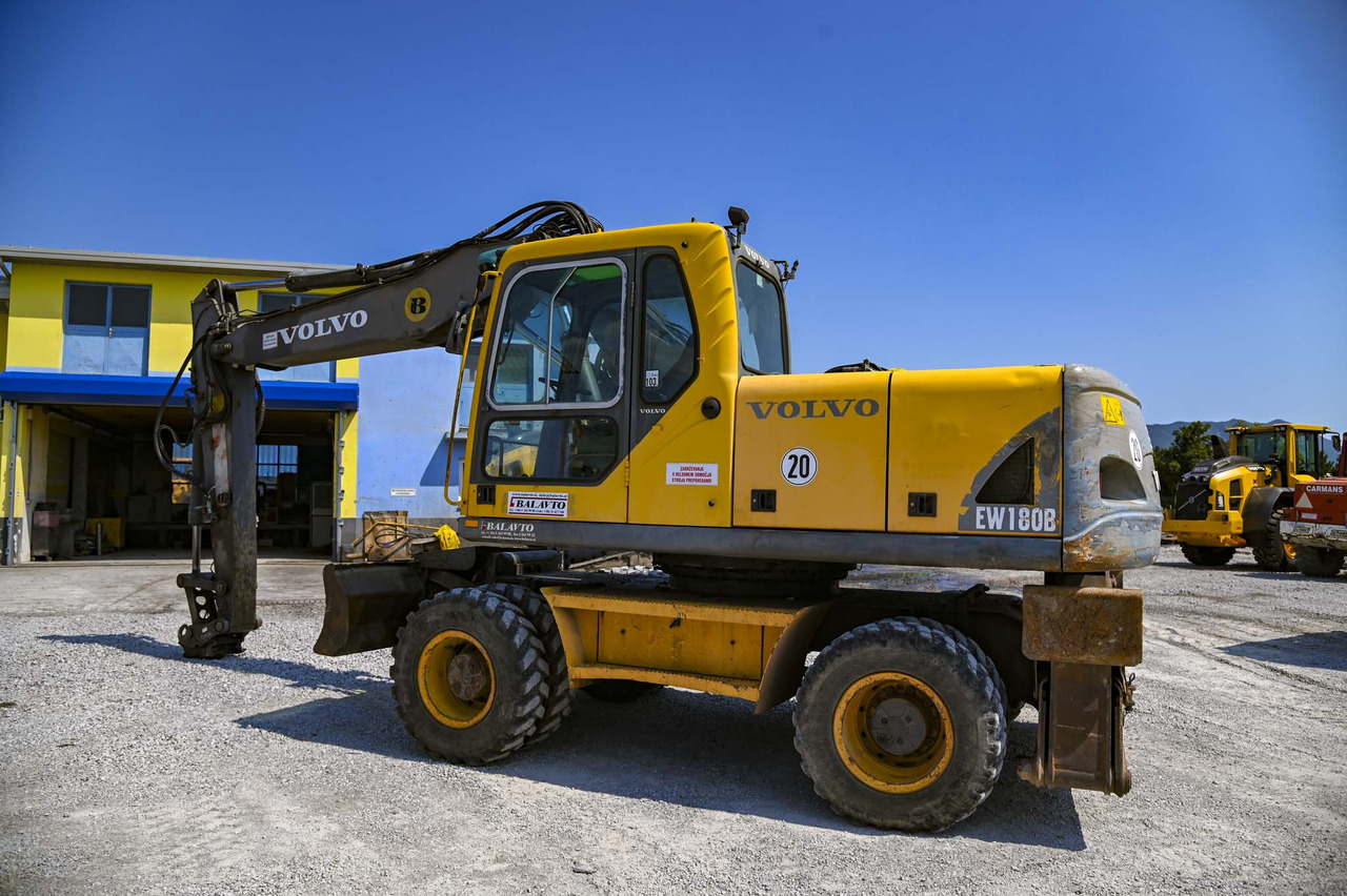VOLVO EW180B - Bager na kotačima: slika VOLVO EW180B - Bager na kotačima VOLVO EW180B - Bager na kotačima: slika VOLVO EW180B - Bager na kotačima