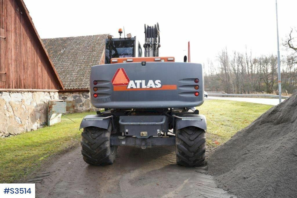 Atlas 140W Excavator - Bager na kotačima: slika Atlas 140W Excavator - Bager na kotačima Atlas 140W Excavator - Bager na kotačima: slika Atlas 140W Excavator - Bager na kotačima