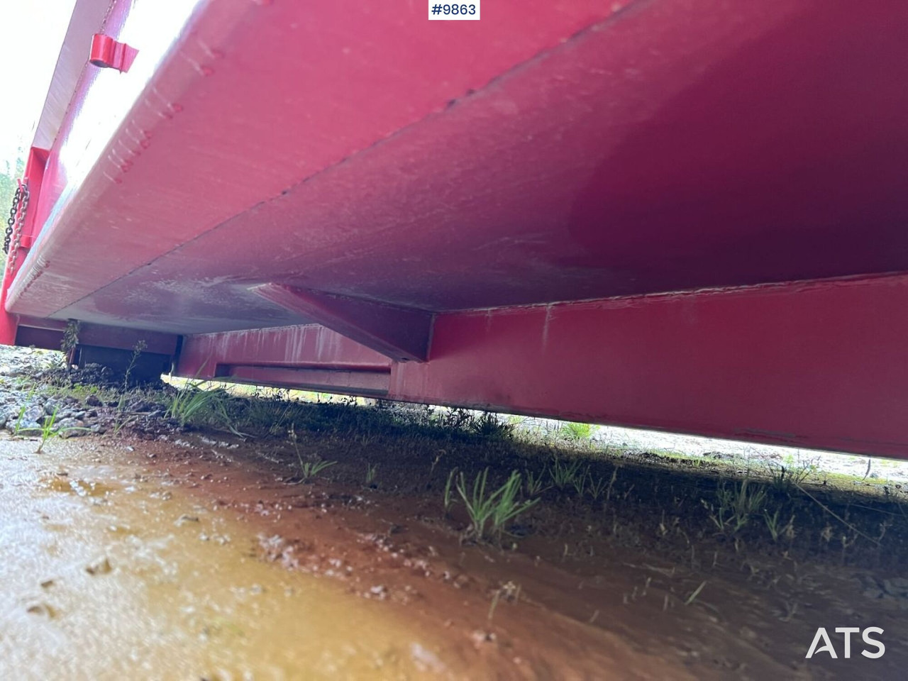 Rolo kontejner B.K:s Lastväxlarflak - Sparsamt använd: slika Rolo kontejner B.K:s Lastväxlarflak - Sparsamt använd