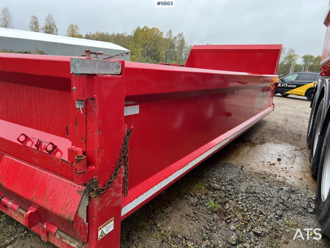 Rolo kontejner B.K:s Lastväxlarflak - Sparsamt använd: slika Rolo kontejner B.K:s Lastväxlarflak - Sparsamt använd