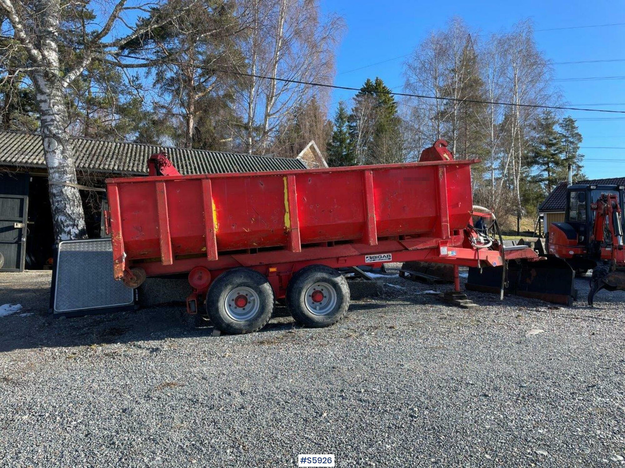 Bigab 7-10 hook truck trailer with flat - Abroll/ Samopodizač prikolica: slika Bigab 7-10 hook truck trailer with flat - Abroll/ Samopodizač prikolica Bigab 7-10 hook truck trailer with flat - Abroll/ Samopodizač prikolica: slika Bigab 7-10 hook truck trailer with flat - Abroll/ Samopodizač prikolica