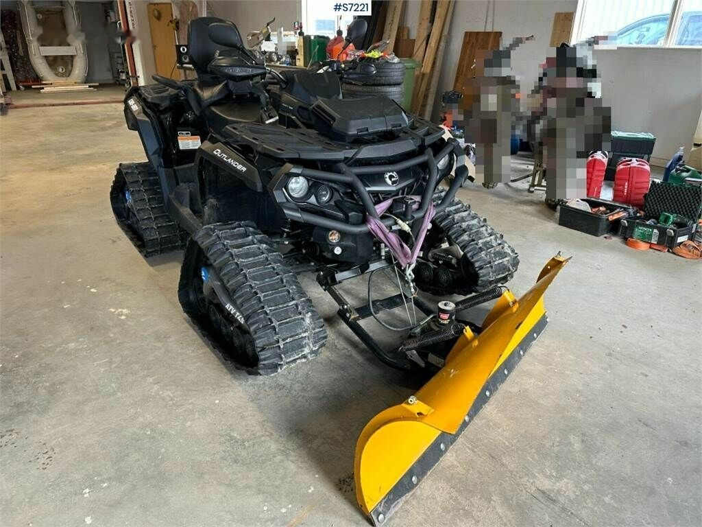ATV/ Quad vozilo Can-Am Outlander 1000 Max XTP with track kit, plow and sa: slika ATV/ Quad vozilo Can-Am Outlander 1000 Max XTP with track kit, plow and sa
