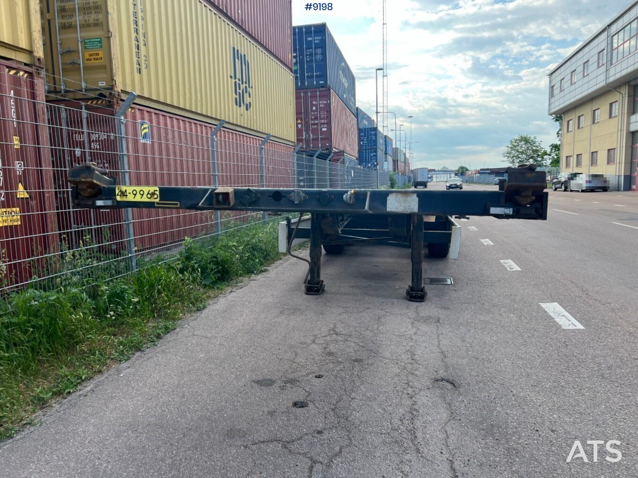 Transporter kontejnera/ Poluprikolica s izmjenjivim sanducima Container chassi - Krone SD: slika Transporter kontejnera/ Poluprikolica s izmjenjivim sanducima Container chassi - Krone SD