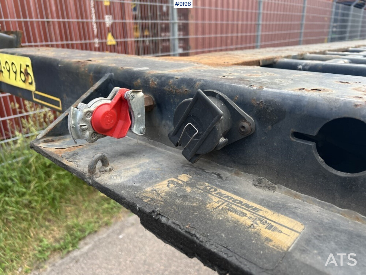 Transporter kontejnera/ Poluprikolica s izmjenjivim sanducima Container chassi - Krone SD: slika Transporter kontejnera/ Poluprikolica s izmjenjivim sanducima Container chassi - Krone SD