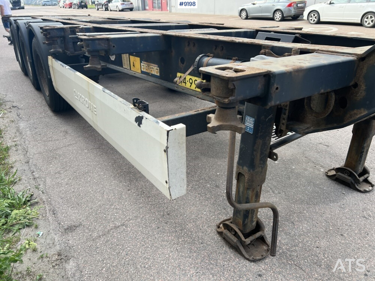 Transporter kontejnera/ Poluprikolica s izmjenjivim sanducima Container chassi - Krone SD: slika Transporter kontejnera/ Poluprikolica s izmjenjivim sanducima Container chassi - Krone SD