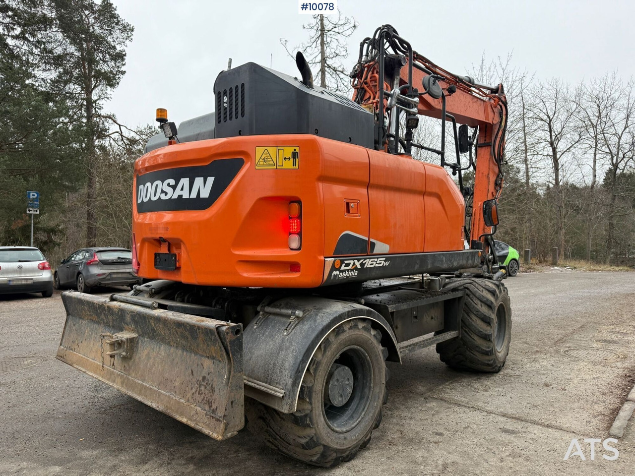 Doosan DX165W-5 Wheeled excavator (VIDEO) - Bager na kotačima: slika Doosan DX165W-5 Wheeled excavator (VIDEO) - Bager na kotačima Doosan DX165W-5 Wheeled excavator (VIDEO) - Bager na kotačima: slika Doosan DX165W-5 Wheeled excavator (VIDEO) - Bager na kotačima