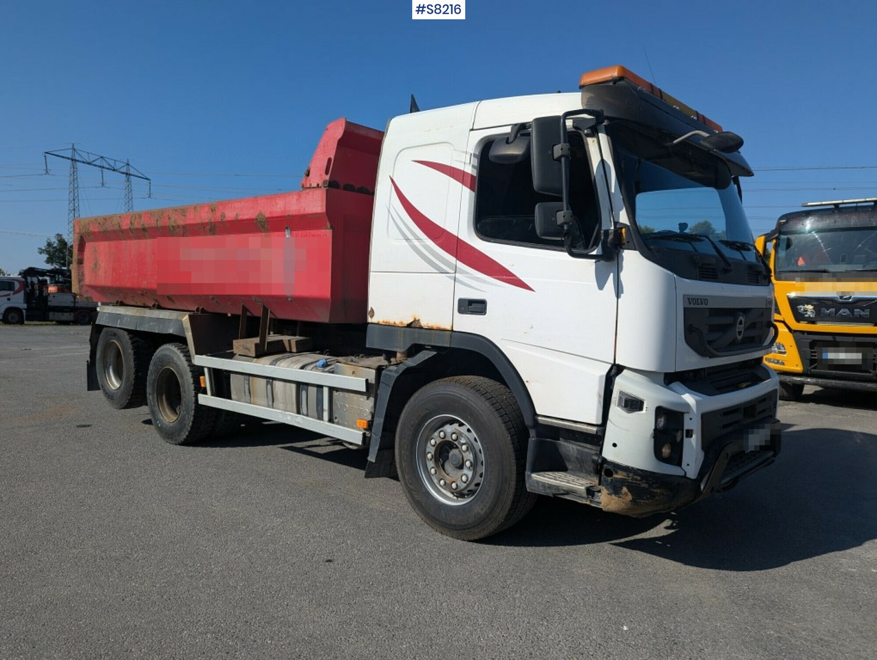 Kiper Dump truck Volvo FMX 6X2: slika Kiper Dump truck Volvo FMX 6X2