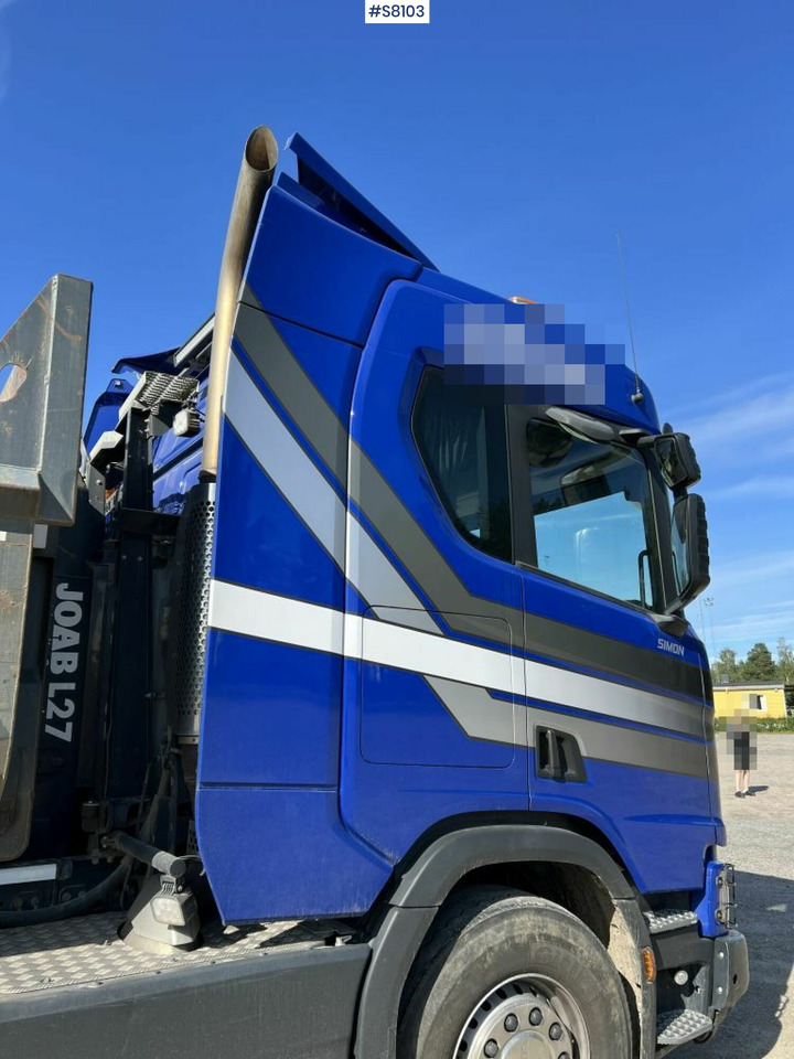 Kamion s kukastom dizalicom Hook truck, Scania R580, Joab L27 Hook: slika Kamion s kukastom dizalicom Hook truck, Scania R580, Joab L27 Hook