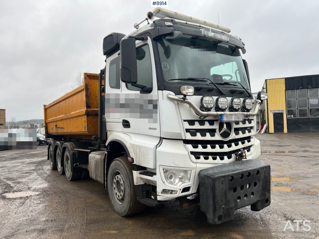 Hooklift Truck Mercedes-Benz Arocs with plow attachments - Kamion s kukastom dizalicom: slika Hooklift Truck Mercedes-Benz Arocs with plow attachments - Kamion s kukastom dizalicom Hooklift Truck Mercedes-Benz Arocs with plow attachments - Kamion s kukastom dizalicom: slika Hooklift Truck Mercedes-Benz Arocs with plow attachments - Kamion s kukastom dizalicom