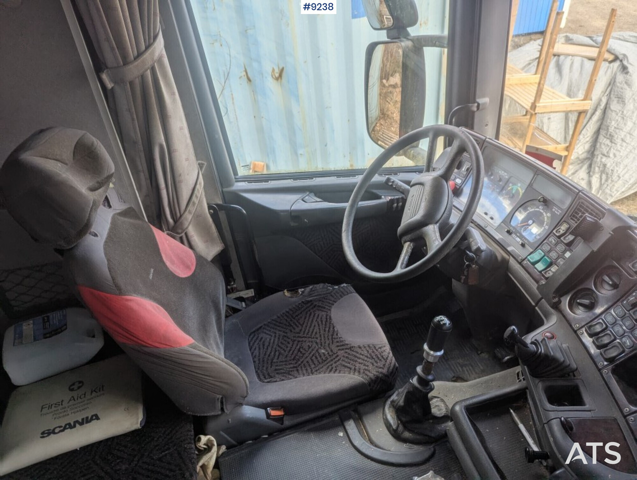 Kamion s kukastom dizalicom Hooklift Truck Scania R164 - Rep Object: slika Kamion s kukastom dizalicom Hooklift Truck Scania R164 - Rep Object