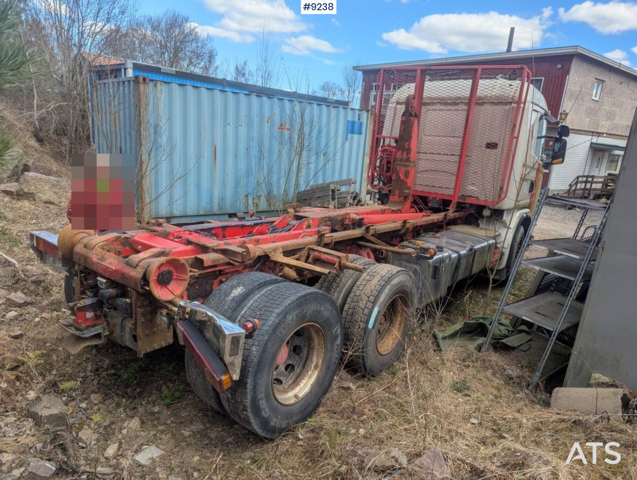 Kamion s kukastom dizalicom Hooklift Truck Scania R164 - Rep Object: slika Kamion s kukastom dizalicom Hooklift Truck Scania R164 - Rep Object
