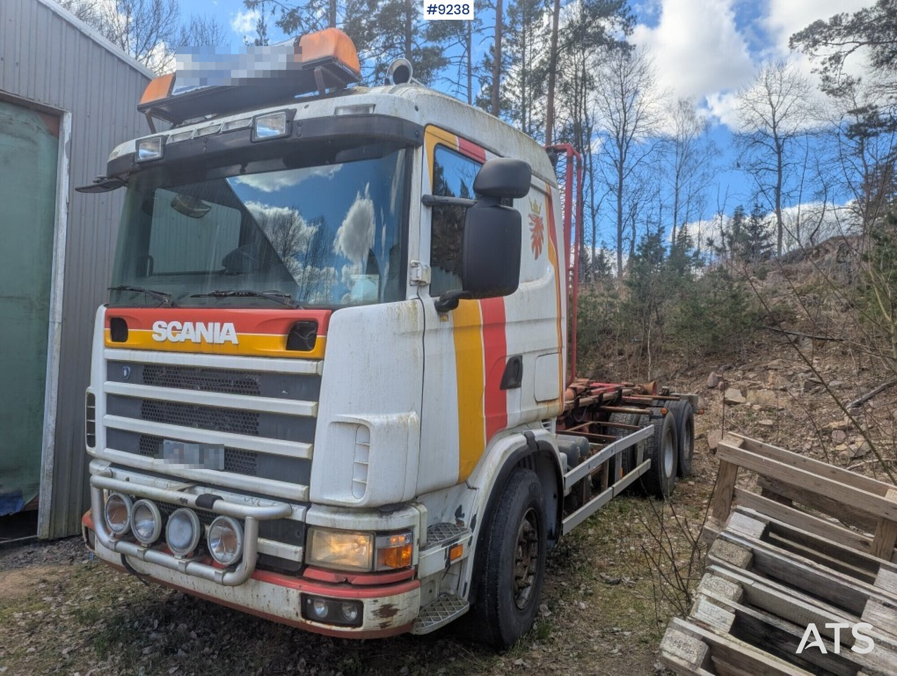 Hooklift Truck Scania R164 - Rep Object - Kamion s kukastom dizalicom: slika  Hooklift Truck Scania R164 - Rep Object - Kamion s kukastom dizalicom Hooklift Truck Scania R164 - Rep Object - Kamion s kukastom dizalicom: slika  Hooklift Truck Scania R164 - Rep Object - Kamion s kukastom dizalicom