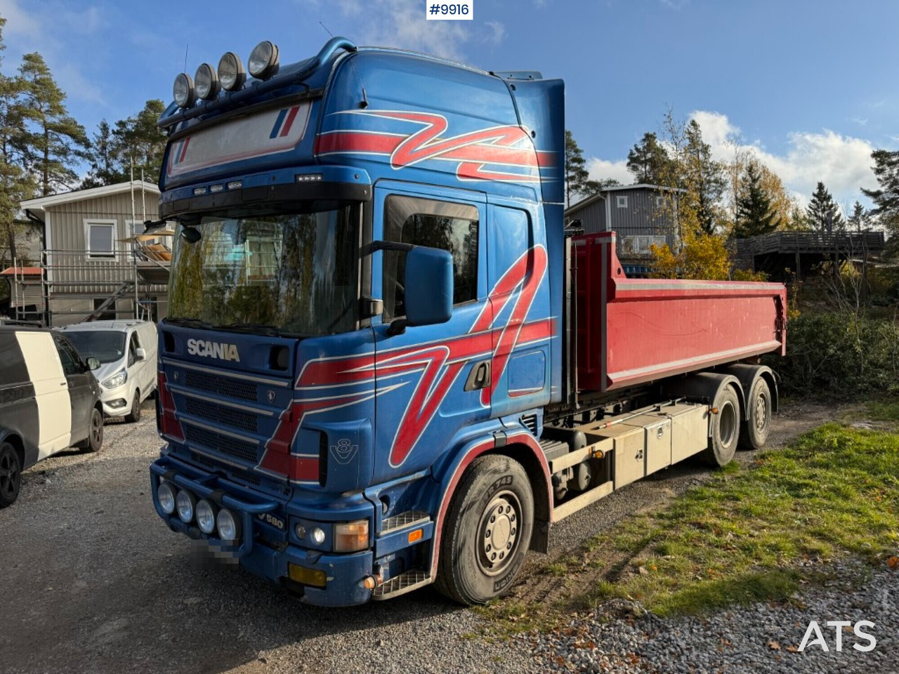 Scania R164 580 6X2 truck with flatbed - Kamion s otvorenim sandukom: slika Scania R164 580 6X2 truck with flatbed - Kamion s otvorenim sandukom Scania R164 580 6X2 truck with flatbed - Kamion s otvorenim sandukom: slika Scania R164 580 6X2 truck with flatbed - Kamion s otvorenim sandukom