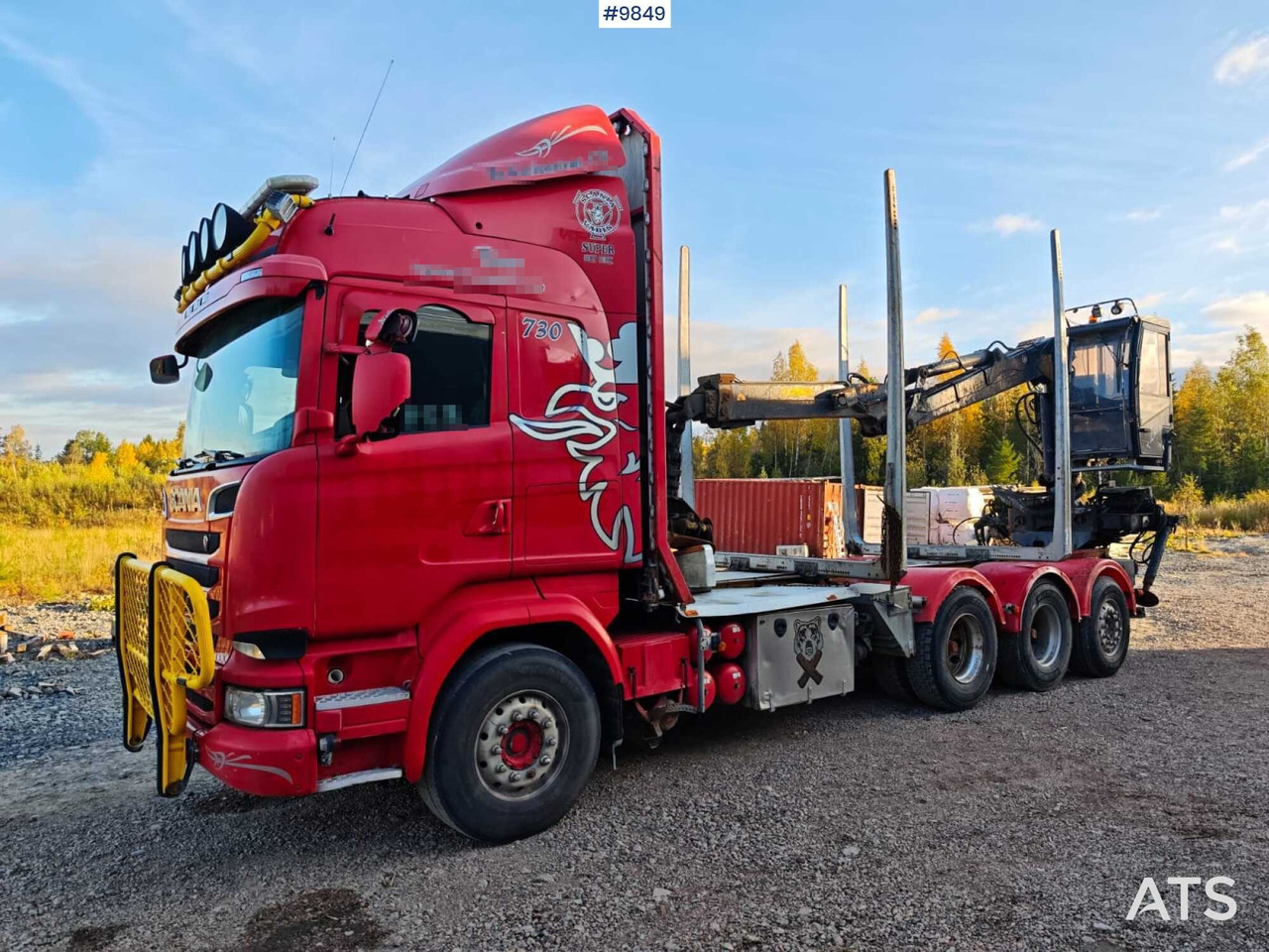 Scania R730 Tridem Timber Truck with Loglift F125S Crane (VIDEO) - Kamion šumar, Kamion s kranom: slika Scania R730 Tridem Timber Truck with Loglift F125S Crane (VIDEO) - Kamion šumar, Kamion s kranom Scania R730 Tridem Timber Truck with Loglift F125S Crane (VIDEO) - Kamion šumar, Kamion s kranom: slika Scania R730 Tridem Timber Truck with Loglift F125S Crane (VIDEO) - Kamion šumar, Kamion s kranom